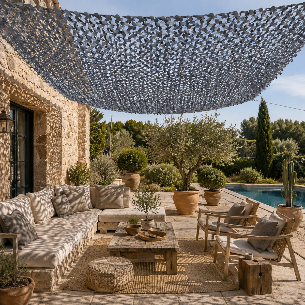 Premium Reinforced Camouflage Netting