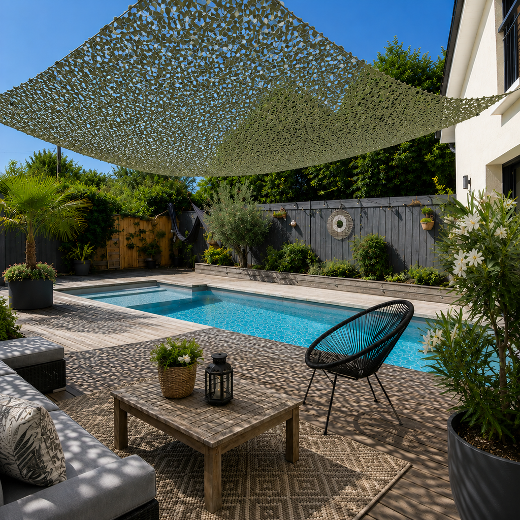 Premium Reinforced Camouflage Netting